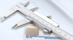 1120-3120-A Dasqua Штангенциркуль нониусный с цельной рамкой; 0-200мм/0-8"; 0,05мм/1/128"