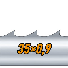 Пила ленточная по дереву Shark Hammer 35×0,9 мм, шаг 22,22 мм, WM 10/30