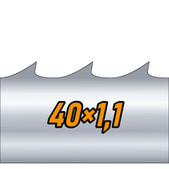 Пила ленточная по дереву Shark Hammer 40×1,1 мм, шаг 22,22 мм, WM 10/30