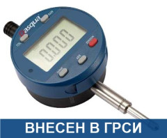 5260-4205 Dasqua Индикатор цифровой с разрешением 0,001мм; 0-12,7мм/0-0,5"; 0,001мм/0,00005"